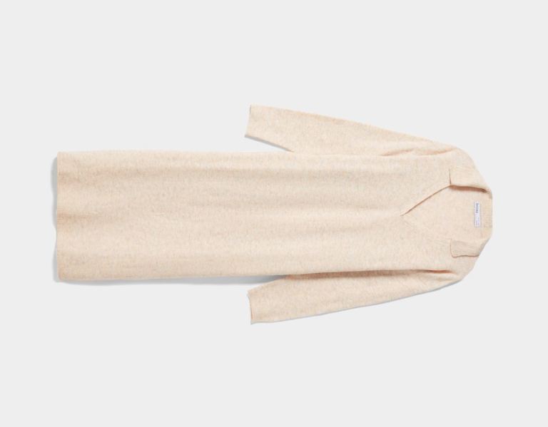 Bershka Polo Collar Midi Jurken Dames Bruin | TsNeK166Vir