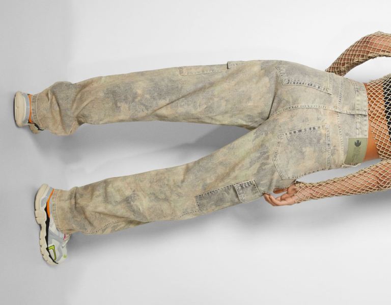 Bershka Printed Baggy Jeans Cargo Dames Bruin | HJN9WJ8Bicp