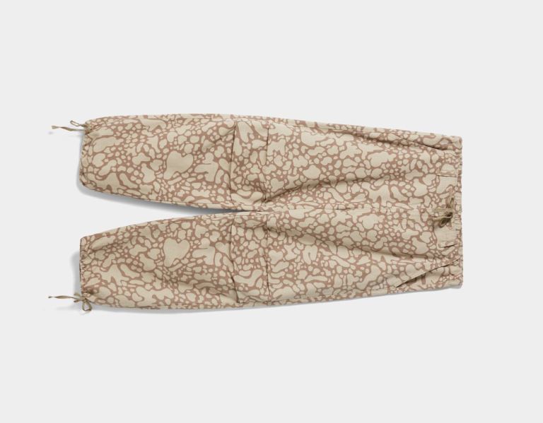 Bershka Printed Jeans Parachute Heren Bruin | zfIr8cJKBxp
