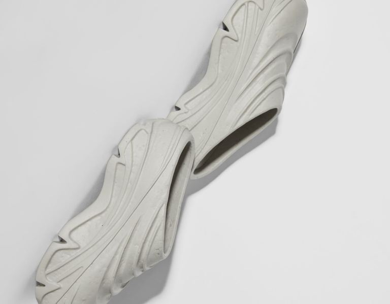Bershka Ral7000studio X Bershka Clogs Sneakers Dames Grijs | TXlIHngCQLu