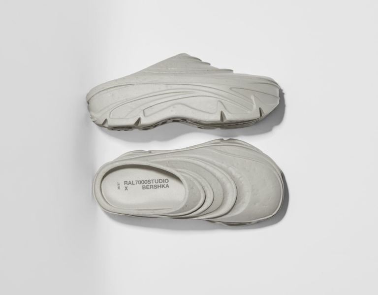 Bershka Ral7000studio X Bershka Clogs Sneakers Dames Grijs | TXlIHngCQLu