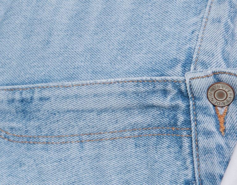 Bershka Rechtdoor Fit Jeans Dames Lichtblauw | hoKQsep8Blc