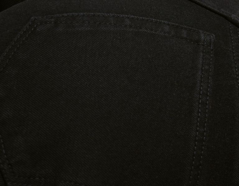 Bershka Rechtdoor Fit Jeans Dames Zwart | 3J0wAPFogLY