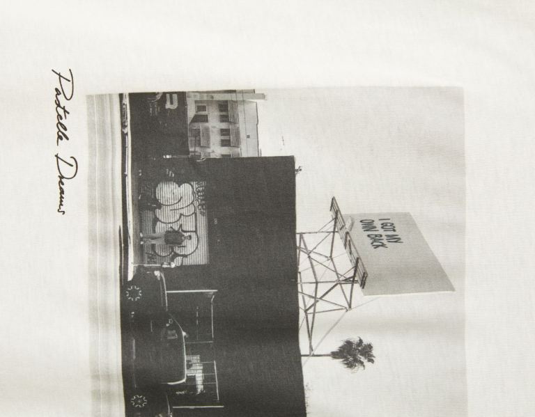 Bershka Regular Fit Kort Sleeve With Photo Print T-shirts Heren Wit | GjROAqp4mHY