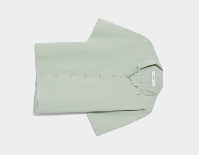 Bershka Relaxed Fit Kort Sleeve Overhemd Heren Grijs | w8gVlNOiyAc