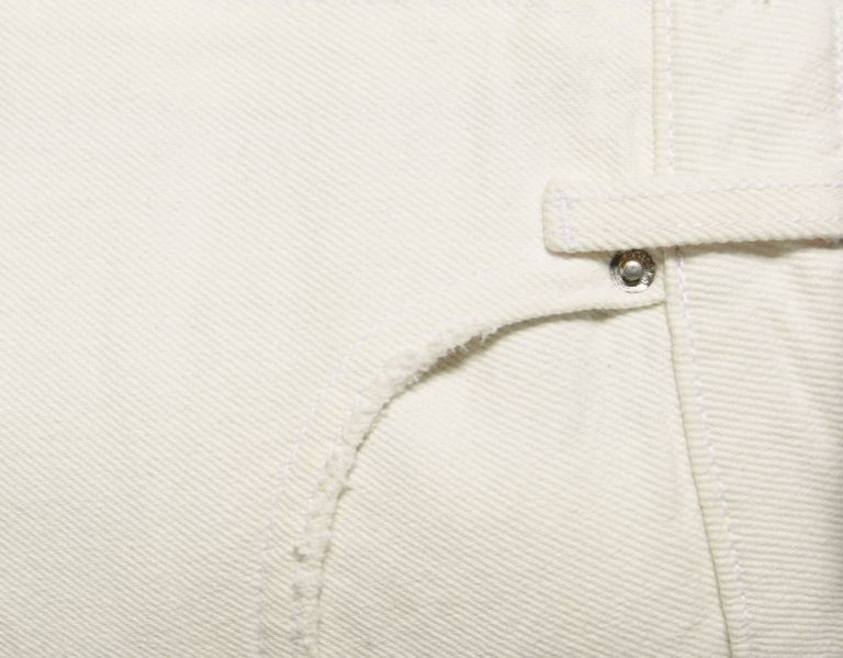 Bershka Ripped Mom Jeans Dames Wit | ATPUrkDySdE