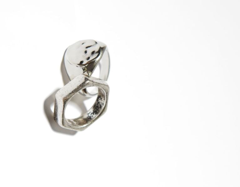 Bershka Set Of 4 Signet Rings Sieraden Heren Zilver | US0psl0LeKZ