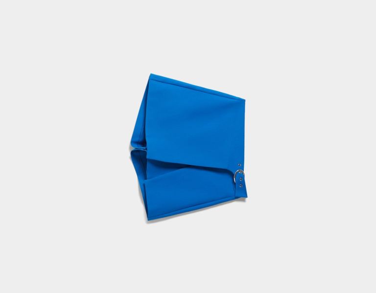 Bershka Skort With Gesp Korte Broek Dames Blauw | kMTZhPdV4zg