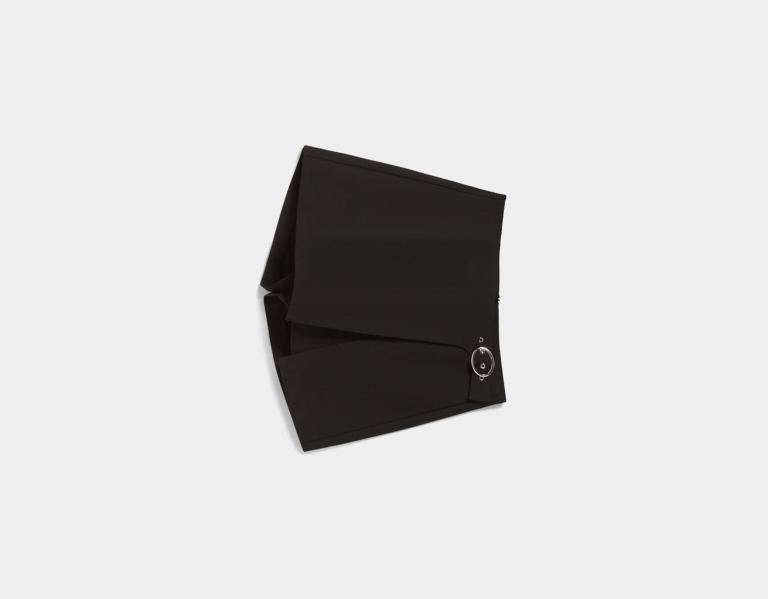 Bershka Skort With Gesp Rokken Dames Zwart | lJNCC9fAelQ