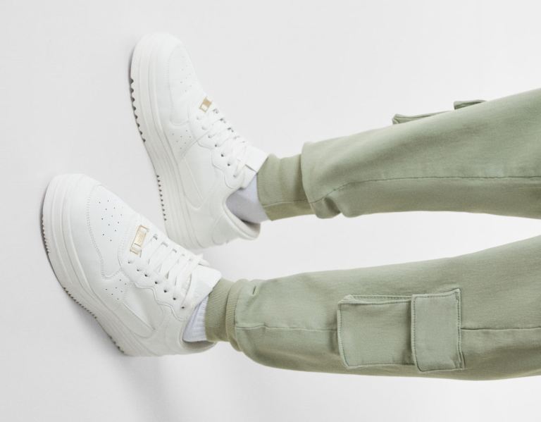 Bershka Slim Sweatpants Cargo Heren Groen | uwqF0ookJml