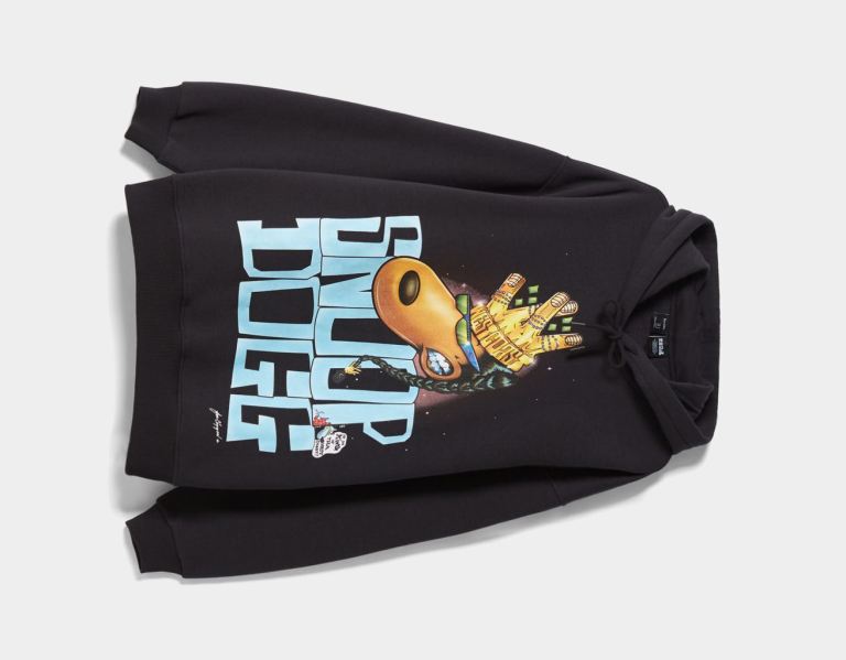 Bershka Snoop Dogg Print Hoodie Dames Grijs | zbuBPjPia9K