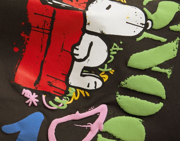 Bershka Snoopy Dog Kort Sleeve T-shirts Dames Grijs | 30MBFwKgMNp