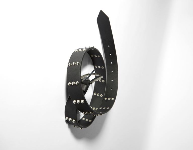 Bershka Studded Riemen Heren Zwart | ngYoBWBvkT2