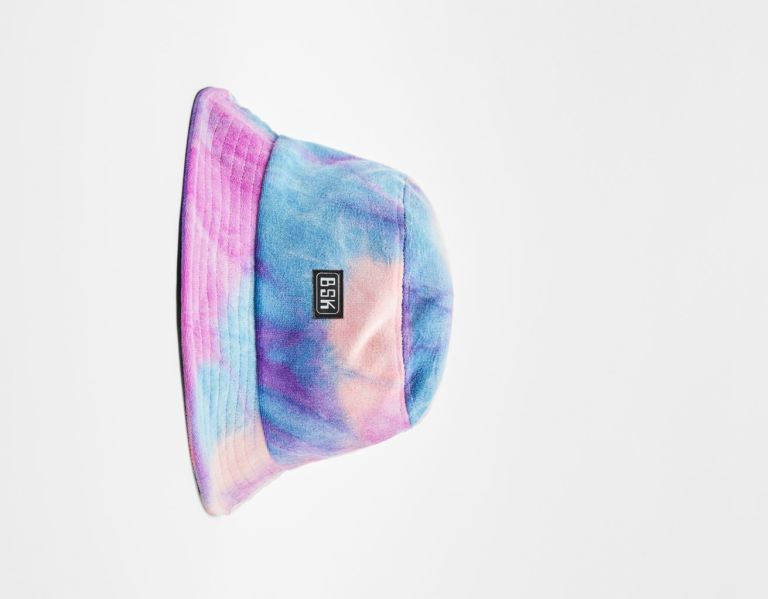 Bershka Terrycloth-effect Tie-dye Bucket Hoeden Heren Groen | MO5JziZgFTr