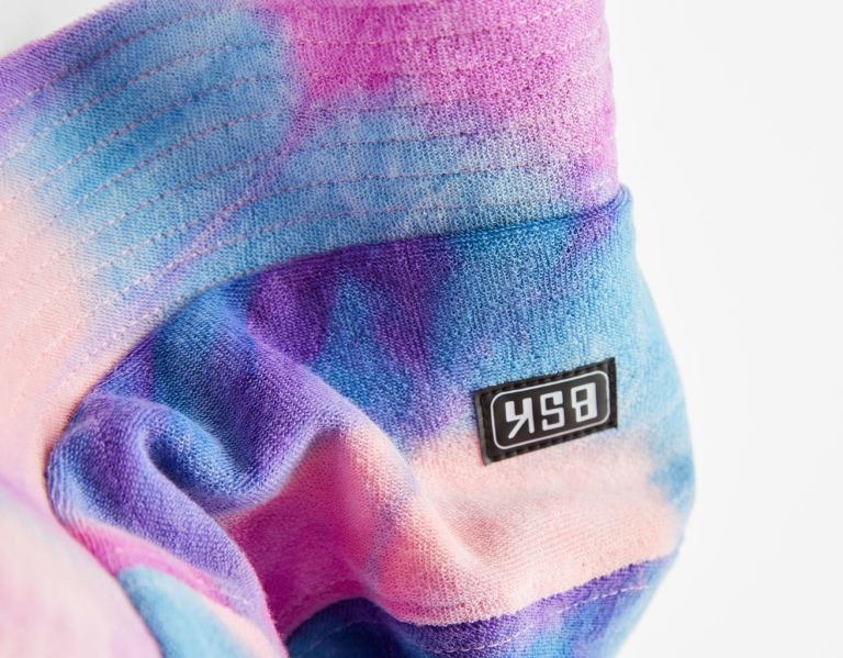 Bershka Terrycloth-effect Tie-dye Bucket Hoeden Heren Groen | MO5JziZgFTr