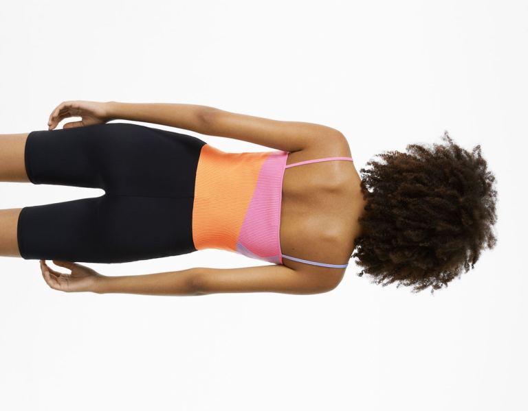 Bershka Three-tone With Straps Topjes Dames Oranje | O3EywG4dk51