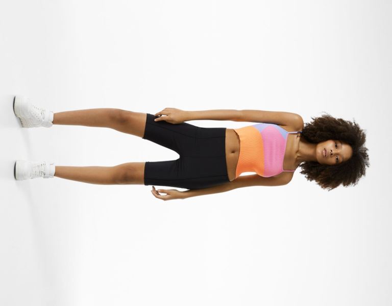 Bershka Three-tone With Straps Topjes Dames Oranje | O3EywG4dk51