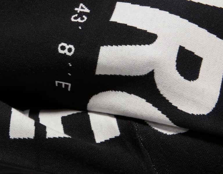 Bershka Trui With Lettering Gebreide Kleding Dames Zwart | 1mggDxlHtpw
