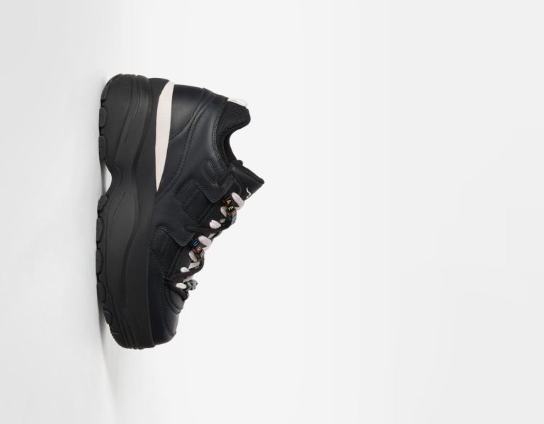 Bershka Xl With Decorative Details Sneakers Dames Zwart | WaRnRJcICEk