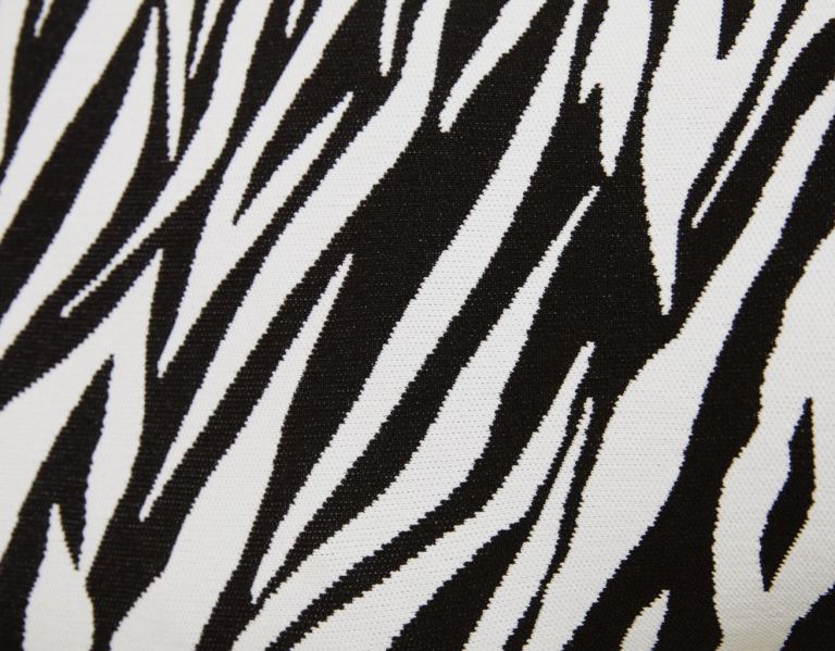 Bershka Zebra Print Jurken Dames Zwart | A04py8eW2NS